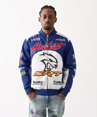 Dodge Hellcat Racing Full Zip Jacket - Blue